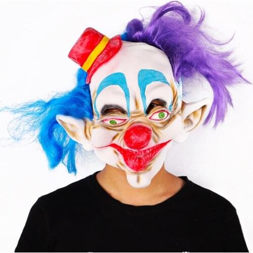 Long Beard Pirate Halloween Horror Silicone Mask Hat Clothes Horror Costume Clown Fancy Dress Wicked Funny Toys Party Costume