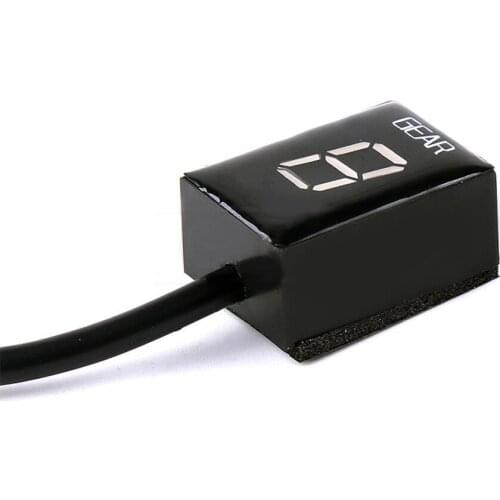 Motorcycle LCD Electronics 6 Speed 1-6 Level Gear Indicator Digital Gear Meter Accessories For Kawasaki KFX 450R ATV ALL YEARS