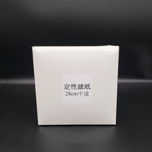 100 sheets Qualitative filter paper,Diameter 28cm,Medium,Round filter paper