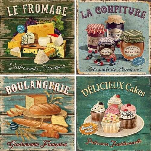 GATYZTORY DIY Painting By Numbers On Canvas Oil Pictures For Adults food Landscape Coloring By Number Frame Home Decoration