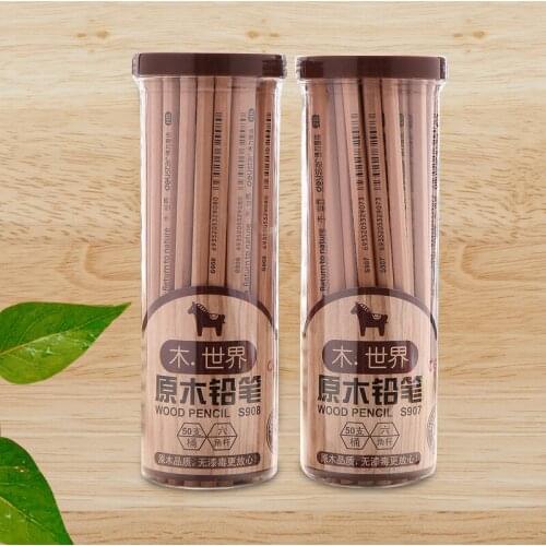 S908 HB Pencil Wholesale Log Student Graphite Lead Pencil school supplies
