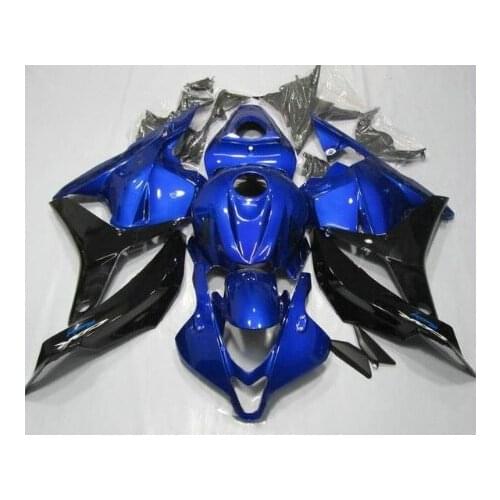 Injection Mold Fairing kit for pe CBR600RR 09 10 CBR600 CBR600RR F5 2009 2010 Blue Black Fairings set ST66