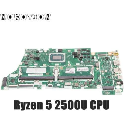 NOKOTION For Lenovo Yoga 530-14ARR Laptop Motherboard Ryzen 5 2500U CPU DDR4 5B20R47697 EYG11 ES433 ES434 EYG21 NM-B781