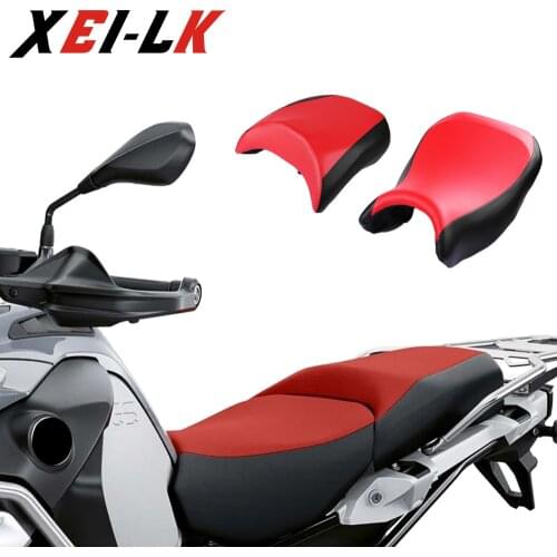 For R1200GS R1250 GS ADV Motorcyclist Front Rear Seat Motorcycle Pillion Red Black Blue Cushion 2013-2017