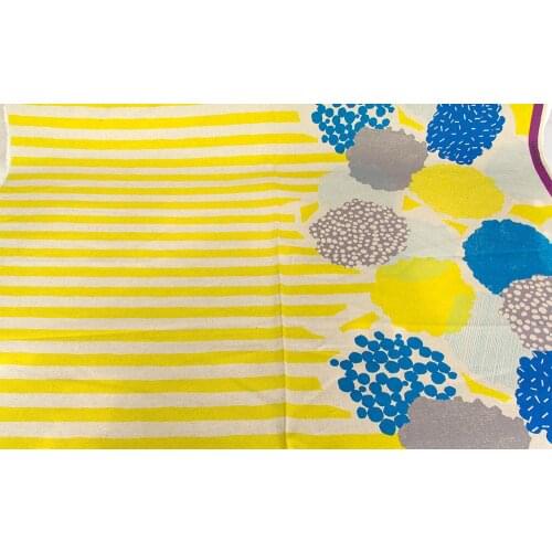 Half-Meter Japanese Cotton Linen Fabric Quilting Fabric Echino By Etsuko furuya Bright