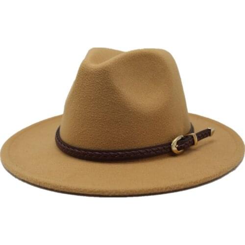 Mens hat Womens cap Jazz Europe and America summer fedoras Wool felt summer spring beach winter women sun2021fashion new Women