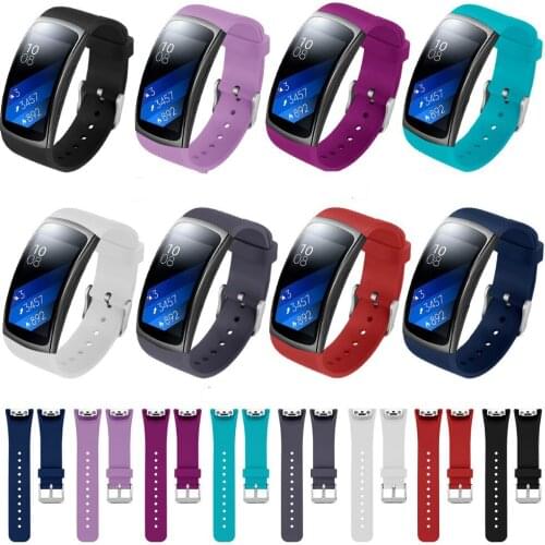Silicone Replacement Watch Band for Samsung Gear Fit2 SM-R360 Fit 2 Pro Wristband Sports and Leisure Watchband