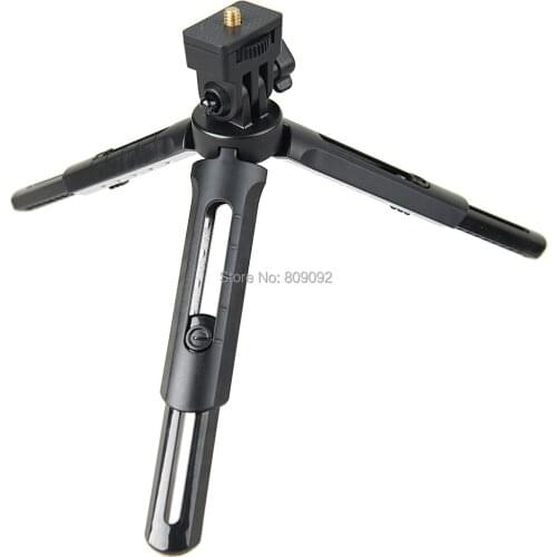 MT01 Mini Tripod Folding Tabletop Stand Portable Camera w/1/4" Mounting Screw 5 Levels for Godox AD200 Godox A1 Flash DSLR/ DV