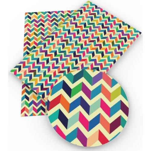 David accessories 30*140cm Stripe Faux Synthetic Leather For Hair Bow Bags DIY Sewing Accessories,1Yc4329