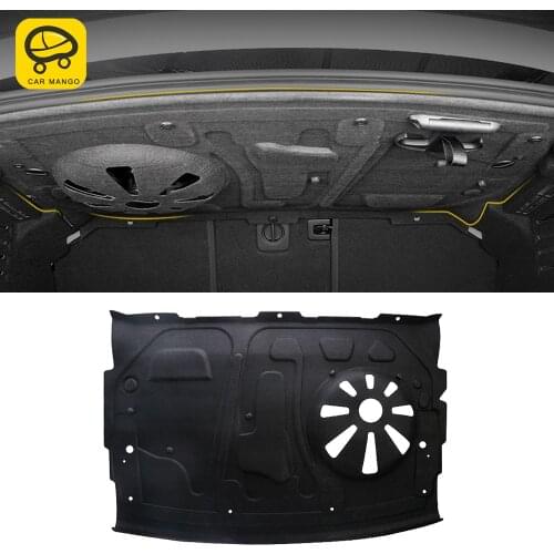 CarManGo Auto Car Trunk Firewall Mat Pad Cover Deadener Interior Heat Sound Noise Insulation Cotton for Audi A4 B9 2017-2020