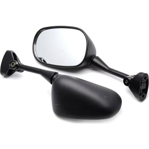 Black Motorcycle Side Mirrors For HONDA Interceptor 800 VFR800 02 04 05 06 07 08