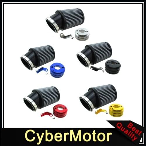 Air Filter & Adapter Kit For Predator 212cc Engine Mini Bike 6.5 HP Honda Clone GX160 GX200 Go Kart