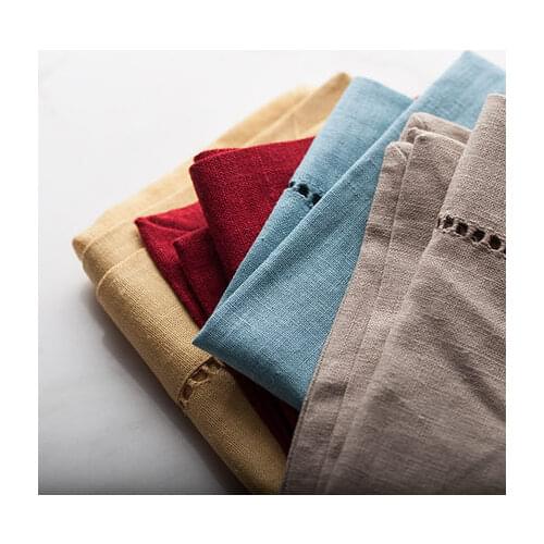 Kitchen Towels Creative Linen Cleaning Cloth For Glass Cups Hotel Dinner Cloths EcoFriendly Tea Towel Dish-Cloth 4 Colors Choice