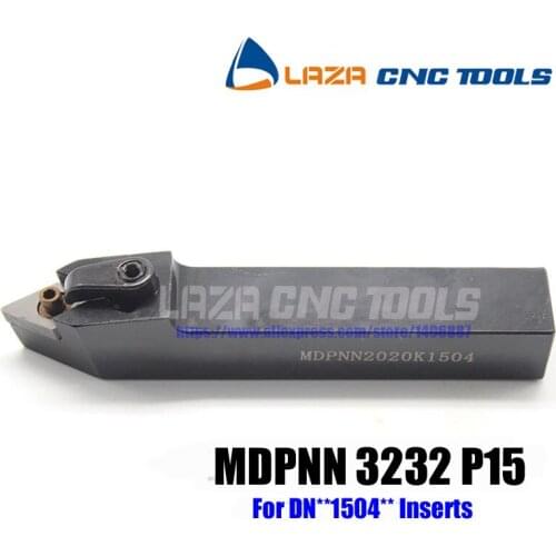 MDPNN3232P1504 Indexable External turning tool holder,62.5 angle Lathe Turning Cutter,MDPNN 32*32 Turningtool for lathe machine