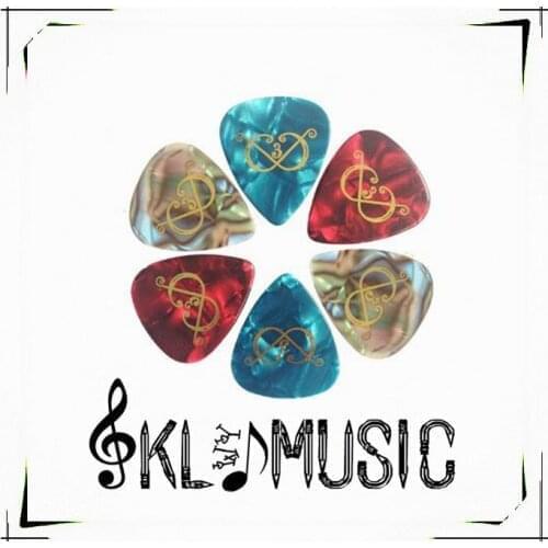 Wholesale!! Celluloid Guitar Picks Assorted Colors 0.46mm,standard shape