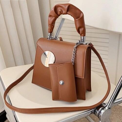 Retro Daily PU Leather Saddle Bags For Women 2020 Handbags And Purses Female Trending Travel Crossbody Shoulder Bag hot sale