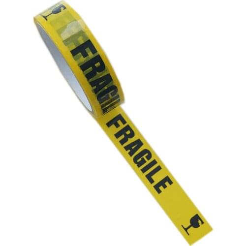 2.4cm*25m Warning Tape With Marks Creative Remind Danger, Caution, Fragile, Keep Out, Warning Safety Adhesive Tapes Decoration