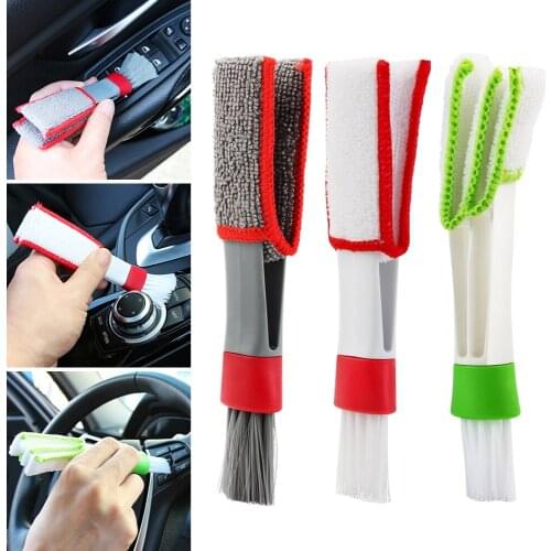 Car Air Conditioner Vent Brush Grille Cleaner Duster Brush for CITROEN C1 C2 C3 C4 XSARA PICASSO PEUGEOT 106 107 206 207 307