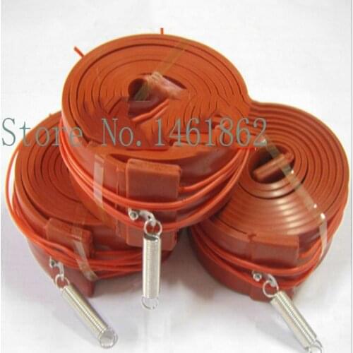 20mmx10m 800W 220V Waterproof Flexible Silicone Heater Strip Belt Freeze Protection air conditioning compressor Silicone Heater