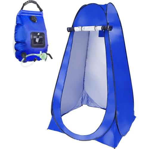 Outdoor Shower Tent Pop Up Tent Changing Room Instant Folding Tent Outdoor Privacy Shower Bathing Room Beach Camping Equipment
