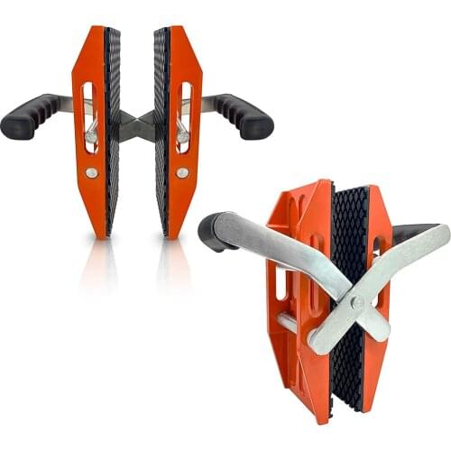 2 PCS Stone Slab Lifting Clamp Double Handed Stone Slab Clamp Glass Marble Mobile Handling Tool