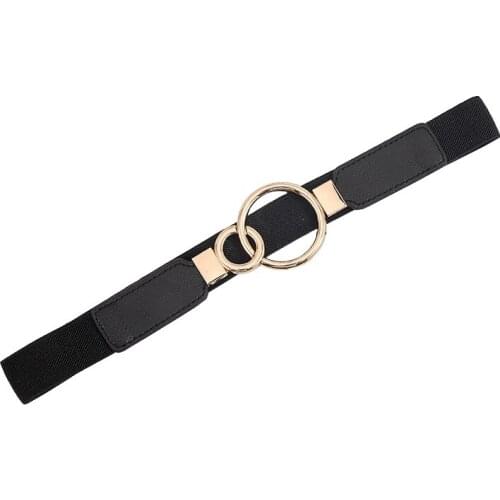 Women Tight Belt High Qualtiy Nylon and Pu Leather Insert Buckle Female Belt Party Jewelry Dress Waist Chain Belts Slim Belts