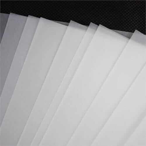100pcs/lot Free Shipping A4 Size 21x29.7cm 75/115/180/220gsm Translucent Tracing Paper For Design/drawing/pen Copy/transfer