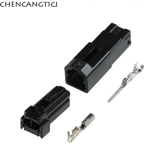 1/5/20Sets Tyco 2 Ways Car Speaker Pug Tweeter Plug Electric Harness Female Male Connector for Mazda 174057-2 174056-2