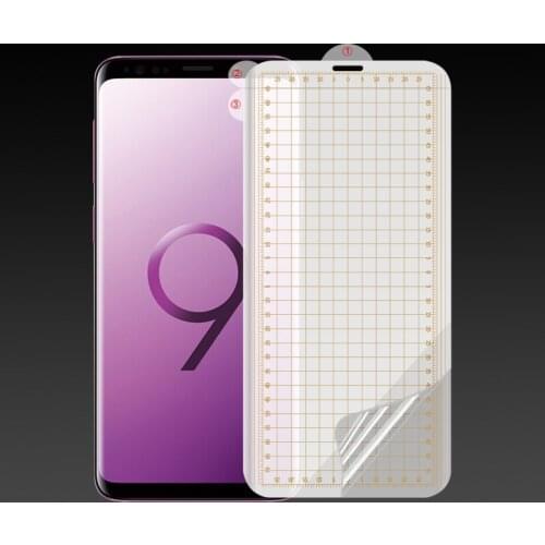 2pcs VNSTRIP TPU soft 3D full cover anti-shock anti-scratch Curved Edge film For Samsung galaxy S9 S9 PLUS Screen Protector