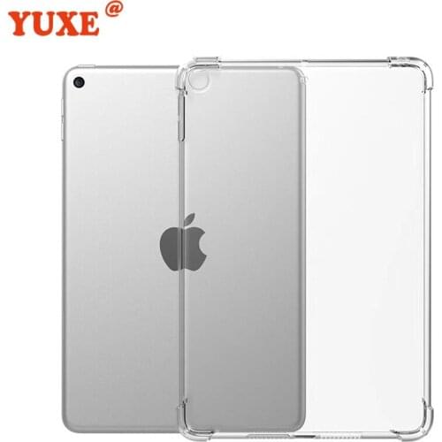 Cover For iPad 10.2 inch 7th 8th Gen 2019/2020 A2197 A2200 A2270 Tablet Case TPU Silicon Transparent Slim Airbag Cover Anti-fall