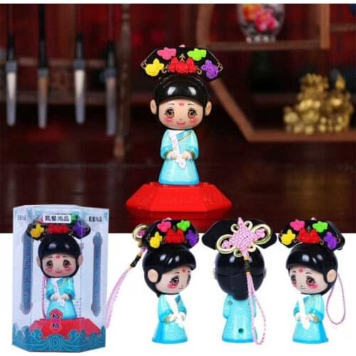 Palace Style Face Changing Doll 2021 Valentines Day Gift For Friends Chinese National Miniature Ornaments Girls Room Accessories