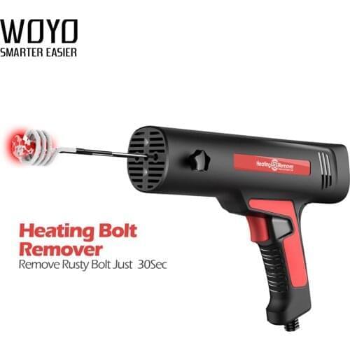 Magnetic Induction Heater 4 Coils Bolt Heat Remover Tool Kit 220V/110V Flameless Induction Heater Car Disassembly Repair Tool