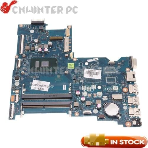 NOKOTION For HP 15-AY 250 G5 Laptop Motherboard 909210-601 909210-001 909210-501 BDL50 LA-D704P SR2EU I3-6100U CPU