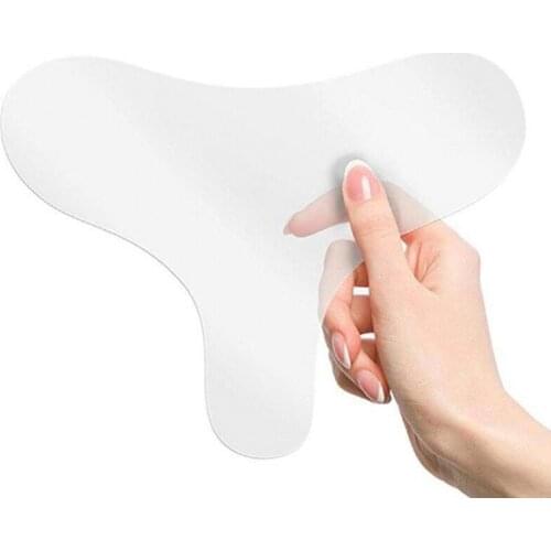 Reusable Anti Wrinkle Chest Pad Silicone Transparent Removal Patch Face Skin Care Breast Lifting Chest Patch Flesh