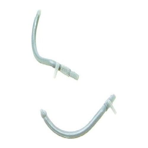 HO 1/87 European Train Model For The Front Compartment Simulation Belt Switch Duct Grey Pair