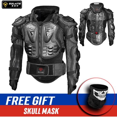 Genuine Motorcycle Full Body Armor Jacket Turtle Racing Clothing Protector ATV Motocross Body Protection Jacket Moto Protection