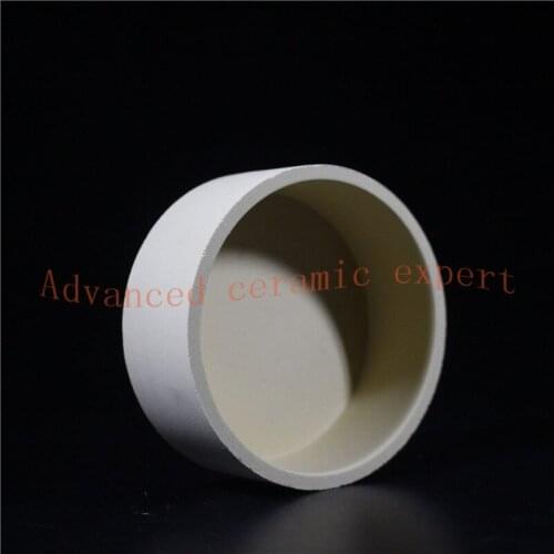 Boron Nitride Machinable Ceramic crucible/BN Refractory Ceramic crucible D32*32mm/Insulating Ceramic crucible