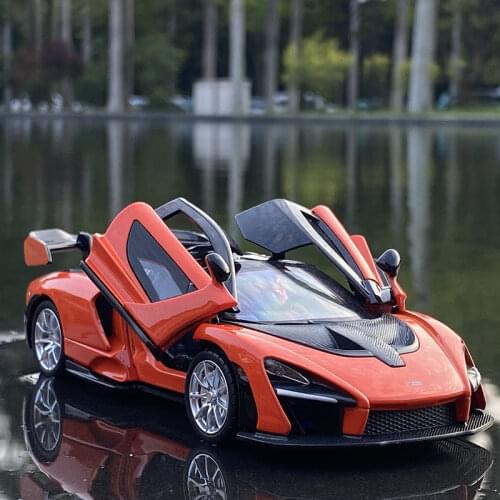 1:32 McLaren Senna Sports Car Alloy Car Model Diecasts & Toy Vehicles Metal Toy Car Model High Simulation Collection Kids Gift