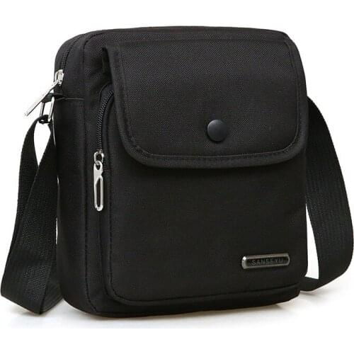 New leisure multifunctional travel bag tide men bag crossbody bag unisex Korean style of nylon bag shoulder bag mens bag