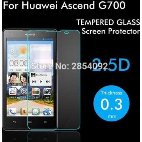 For Huawei Ascend G700 Tempered Glass On The 9H Protective Film Front Guard Saver Screen Protector for Huawei G700 Protection