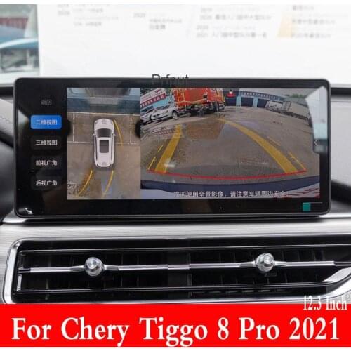 Glass Car HD Navigation Screen Tempered Film Gps Sticker for Chery Tiggo 8 Pro 2021 12.3Inch Accessories Protector Auto