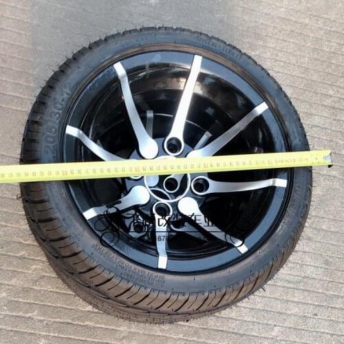 1PCS) Four-wheeled Motor Go-kart ATV Modified Car 235/30-12 Inch Wheel Flat Road Tires