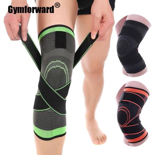 1 Pc Compression Knee Pads Crossfit Knee Support Sports Knee Protector Fitness Volleyball Knee Joint Support Knee Brace Sleeves