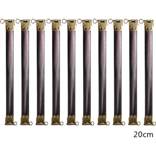 10Pcs Metal Internal Flex Frame Vintage Bronze Kiss Clasp for DIY Craft Coin Purse Bag Wallet Sewing Making Accessories