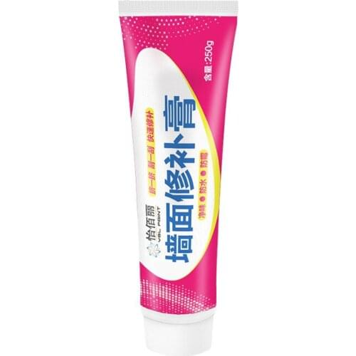 250g Wall Mending Agent Wall Repair Cream Latex Paint Walls Peeling Graffiti Gap Repair Paste Quick-Drying Patch Restore