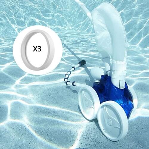 3pcs/set Pool Cleaner Tire All Purpose Tire Replacement For Polaris 180 280 360 380 Pool Clean Machine Accessories