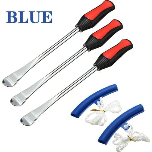 5PCS/Pack Rim Protective Case Lever Tools Dismounting Mounting Tire Kit Tyre Spoon Car Tire Change Tool Set For Car Motorcycle