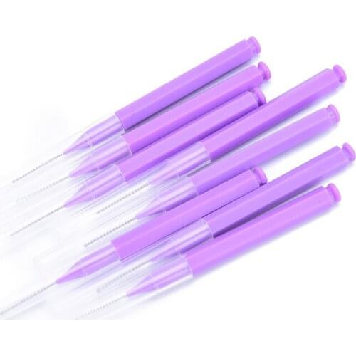 8pcs Tooth Floss Oral Hygiene Dental Floss Soft Plastic Interdental Brush Toothpick Healthy for Teeth Cleaning Oral Care