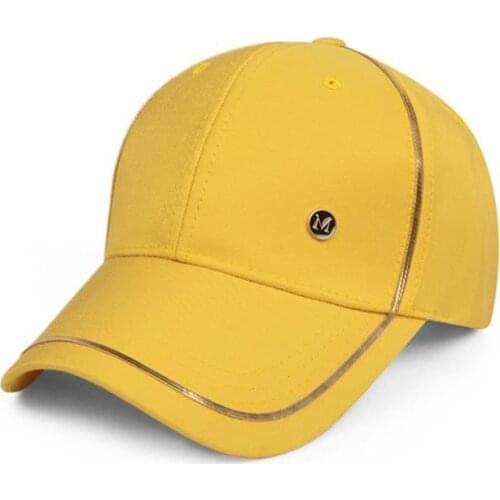 Doitbest 2021 M label baseball cap hat for women men dad mom hat spring velvet gorras hombre outdoor lady sports caps snapback