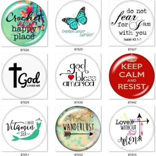 Back Making Findings Cabochon WORD GOD LOVE JOY Mixed Glass 12mm/18mm/20mm/25mm 10pcs Bloom Chunks Round Photo Demo Flat B7624